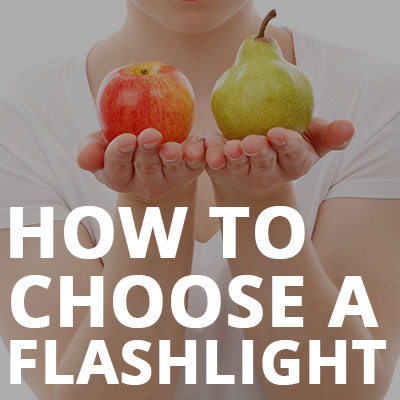 how to choose a flashlight banner