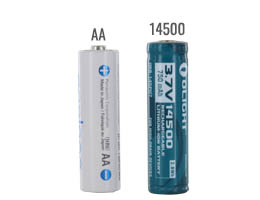 14500 Batteries [AA Lithium-Ion]