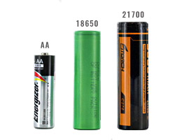 Batterie 21700 vs 18650, bataille sur LEV