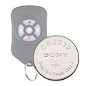 remote key with battery